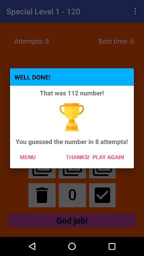 Guess The Secret Number Game screenshot 5