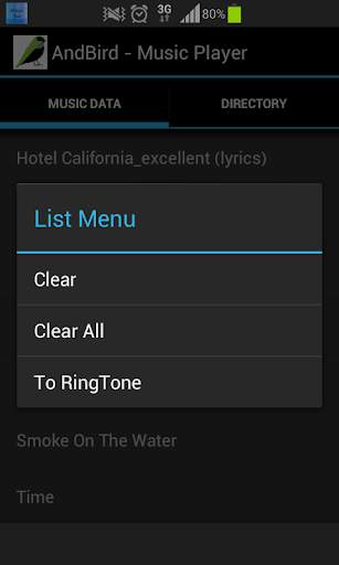 AndBird - Music Player screenshot 5