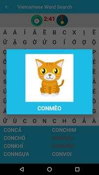 Vietnamese Word Search Game screenshot 1