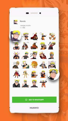 Anime Stickers for WhatsApp - WAStickerApps screenshot 2