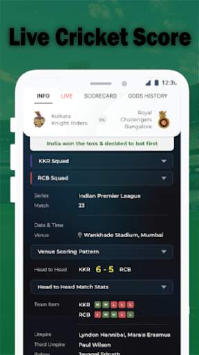 Live Cricket TV - Live Cricket screenshot 2