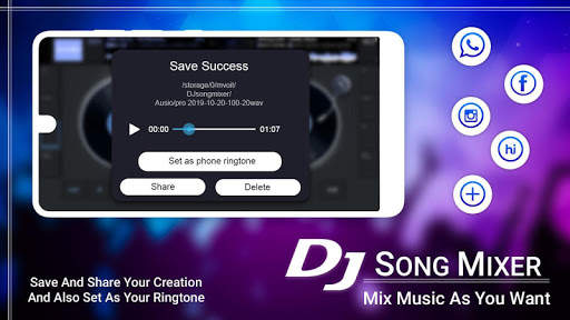 DJ Mixer-DJ Name Mixer Plus screenshot 5