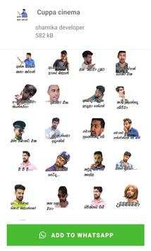 Sinhala Stickers For WhatsApp screenshot 4