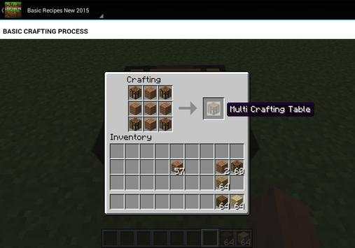 Crafting Guide for Minecraft screenshot 1
