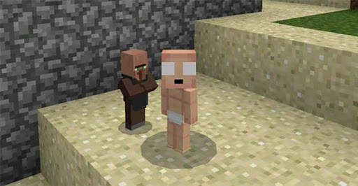 Baby Player mod for Minecraft screenshot 1
