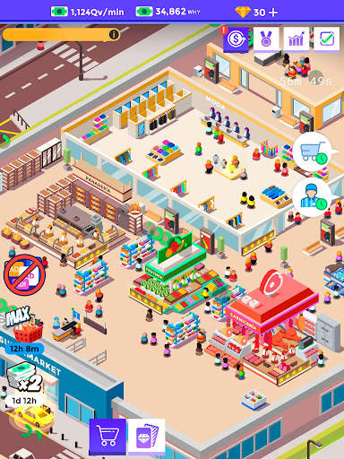 Idle Supermarket Tycoon－Shop screenshot 11