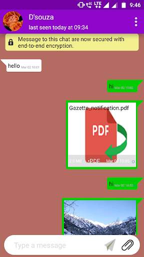Adda Messenger 3 تصوير الشاشة