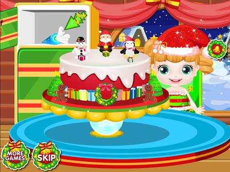 Baby cake christmas games screenshot 6