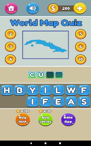 Fun Quizzes - World Map Quiz screenshot 13