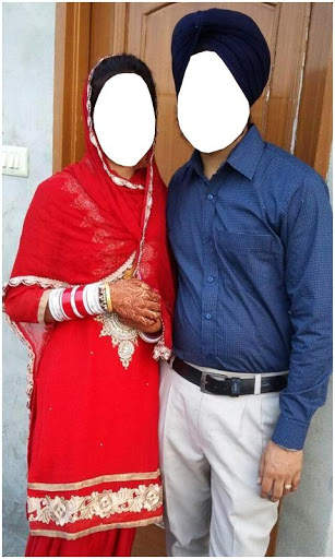 Wonderful Sikh Couple Photo Frames New screenshot 4