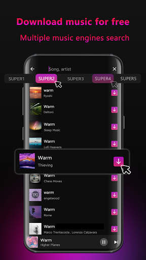 Free Music Downloader-Free MP3 Download Player screenshot 3