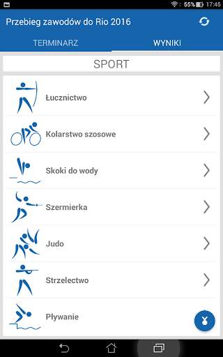 Przebieg zawodów do Rio 2016 screenshot 7
