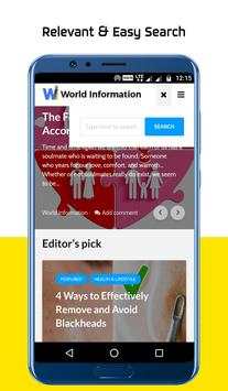 World Information screenshot 4