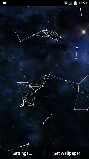 Particle Constellations Live Wallpaper screenshot 3
