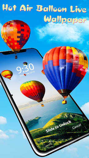 Hot Air Balloon APUS live wallpaper screenshot 1