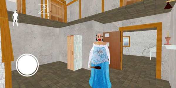Blue Granny :Horror Scary MOD screenshot 7
