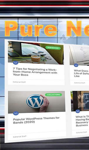Pure News - Best internet news 2 تصوير الشاشة