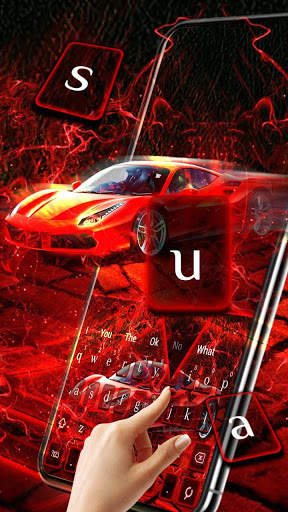 Blazing Car Keyboard screenshot 2