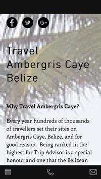 Travel Ambergris Caye Belize screenshot 1