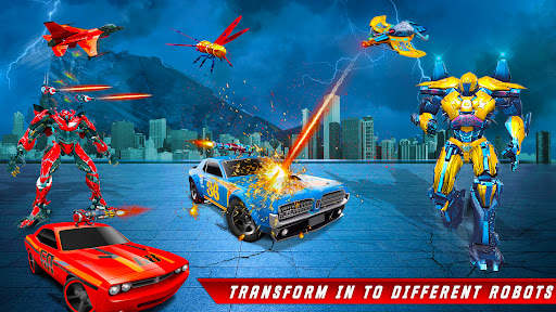 Robot Transform-Robot Car Game screenshot 3