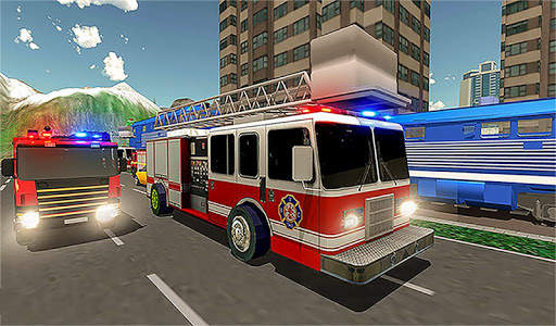 Burning Metro Train-Emergency Fire Engine Driver screenshot 8