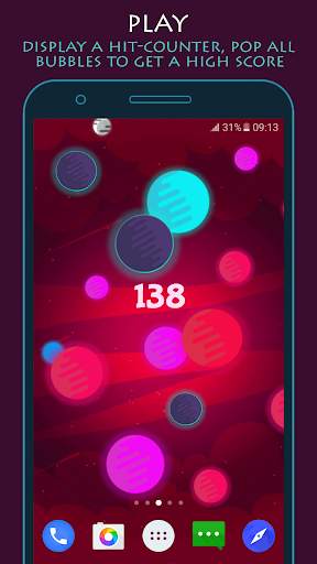 Galactic Bubble Live Wallpaper screenshot 6