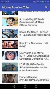 Movies from YouTube screenshot 2