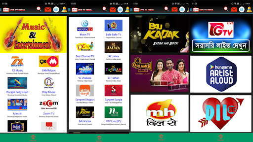 Live TV India : Online TV screenshot 10