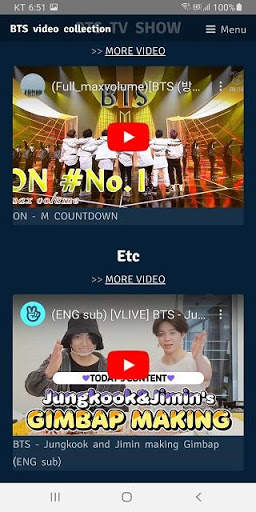 BTS video collection screenshot 4