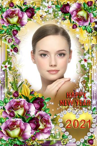 Happy New Year Photo Frame 2021 screenshot 2