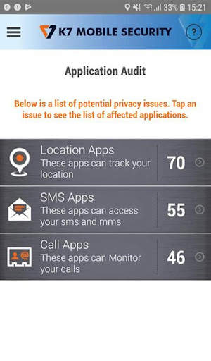 K7 Mobile Security screenshot 4