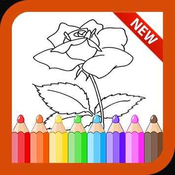 Flowers Coloring Book for kids screenshot 2