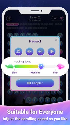 Scrolling Words Bubble Game screenshot 5