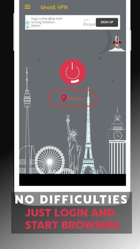 Ghost VPN - Unlimited Free VPN screenshot 2