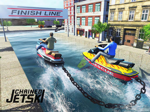 Chained Boat Driving Simulator 2018 screenshot 12