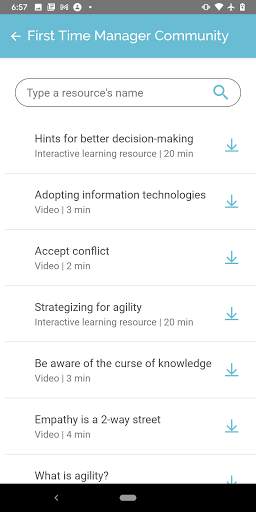 My Learning screenshot 2