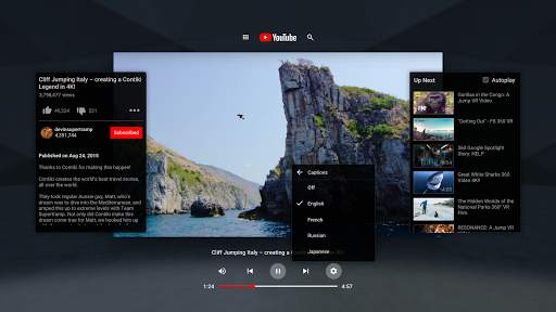 YouTube VR screenshot 3