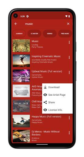 Free Music Downloader, TuMusic Player MP3 Music screenshot 2
