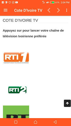 Cote D'Ivoire TV screenshot 2