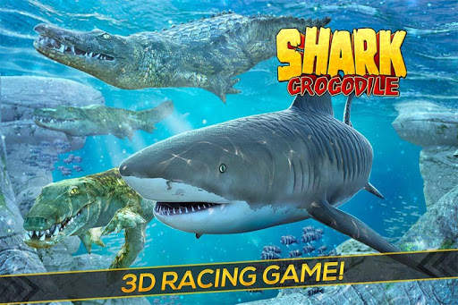 Shark & Crocodile Fight screenshot 1