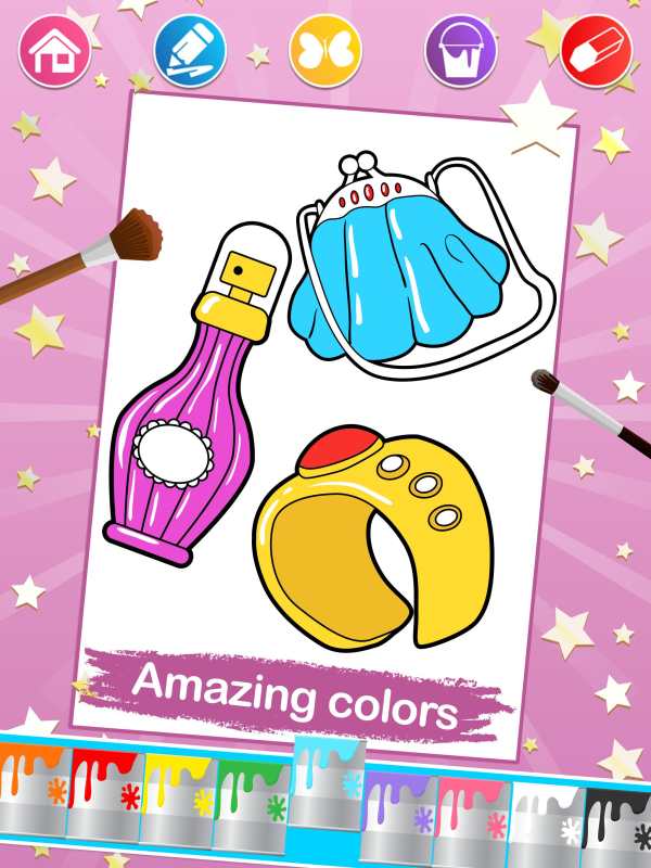Beauty Coloring Pages ? screenshot 12