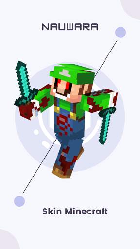 Skin Luigi for Minecraft PE screenshot 5