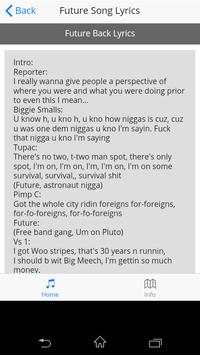 Future Song Lyrics screenshot 5