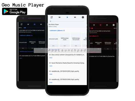 Geo Music Player screenshot 2