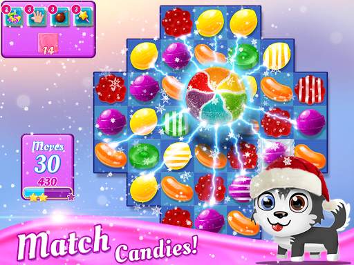 Candy Shop Match 3: Crush Swap screenshot 1