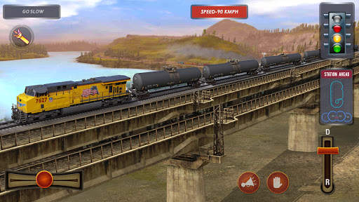 Oil Train Driving Games screenshot 3