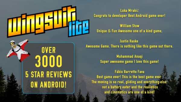 Wingsuit Lite screenshot 2