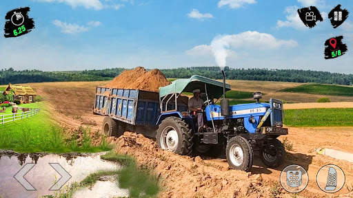 Tractor Farming: Offroad Games screenshot 4