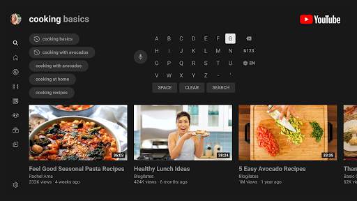 YouTube for Android TV screenshot 3