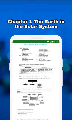 6th Class SST Solution English screenshot 3